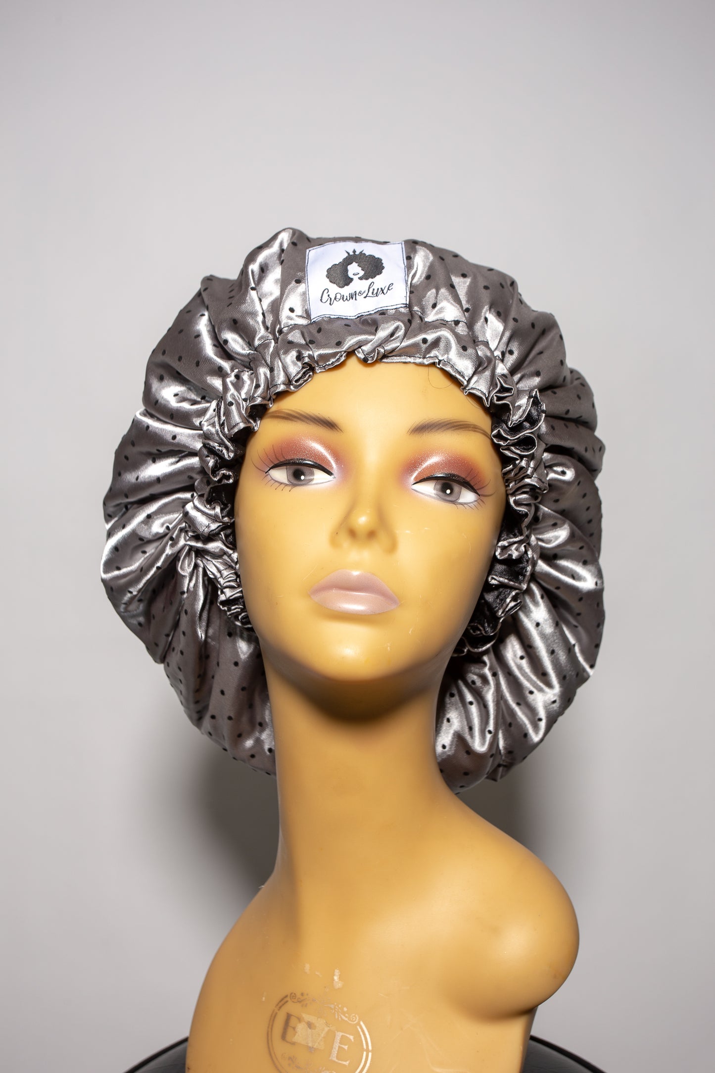 Just Spotted Reversible Satin Bonnet