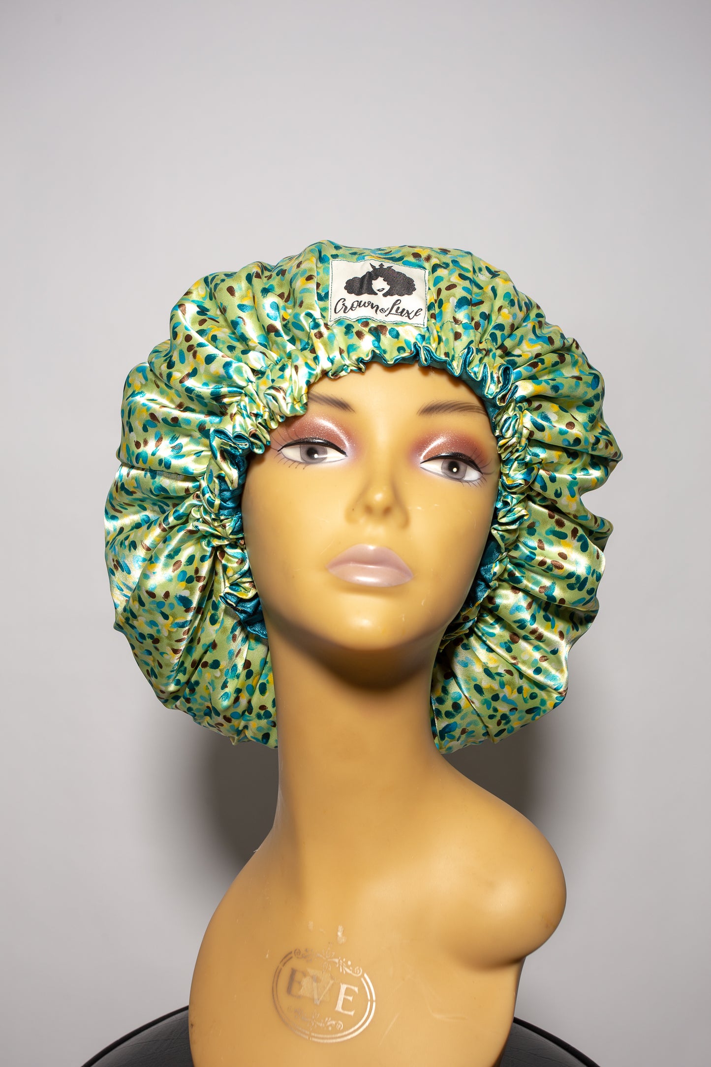 Daring Dots Reversible Satin Bonnet