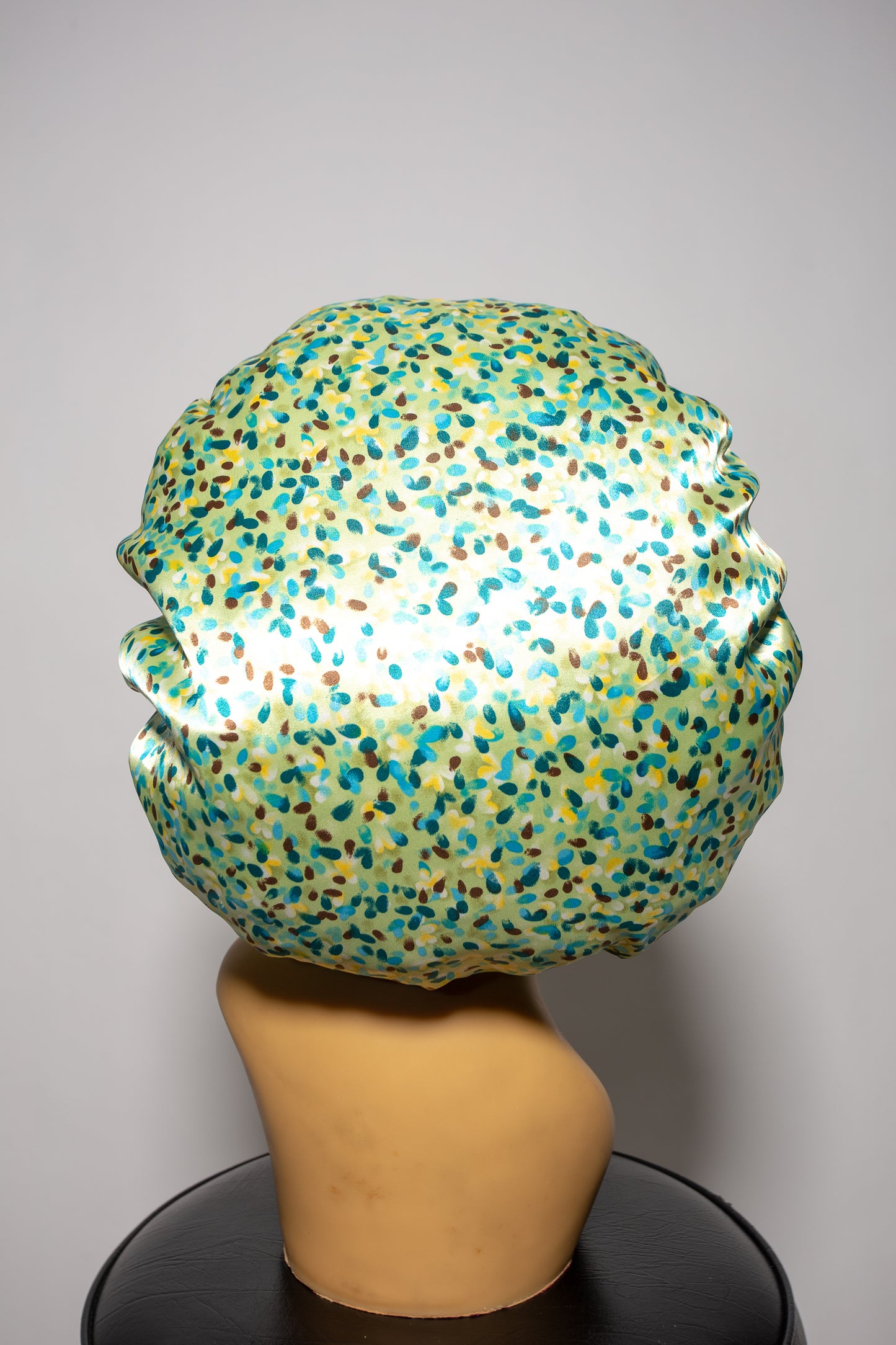 Daring Dots Reversible Satin Bonnet